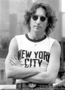 John Lennon New York City T-shirt Bob Gruen
