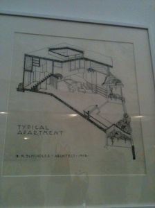 Rudlof Schindler house draft