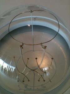 1950's costume jewelry necklace minimal