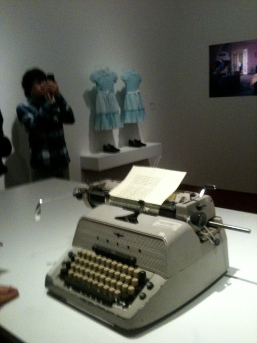 kubrick typewriter twin dresses the shining